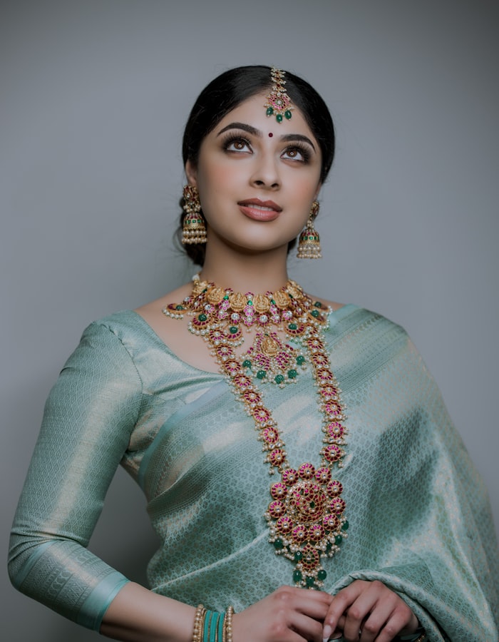 Designer Net Embroidered Saree